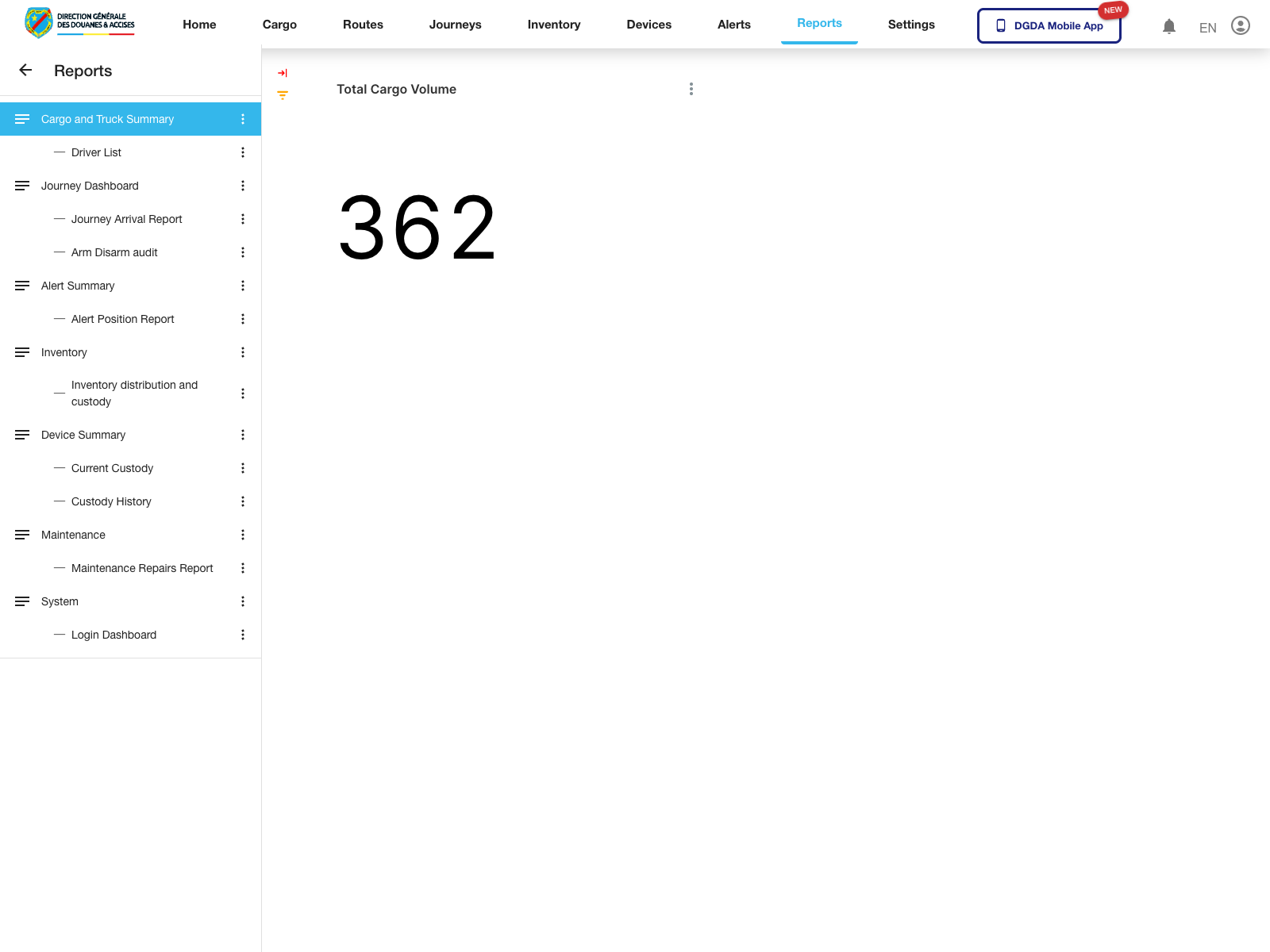 Reports - Catalog and default report
