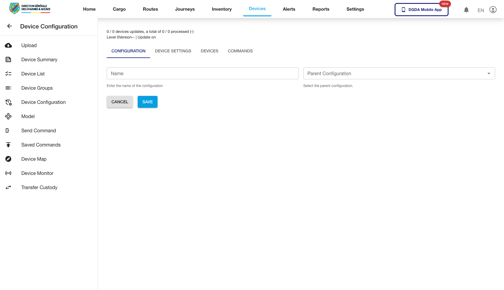 Device - Configure Devices