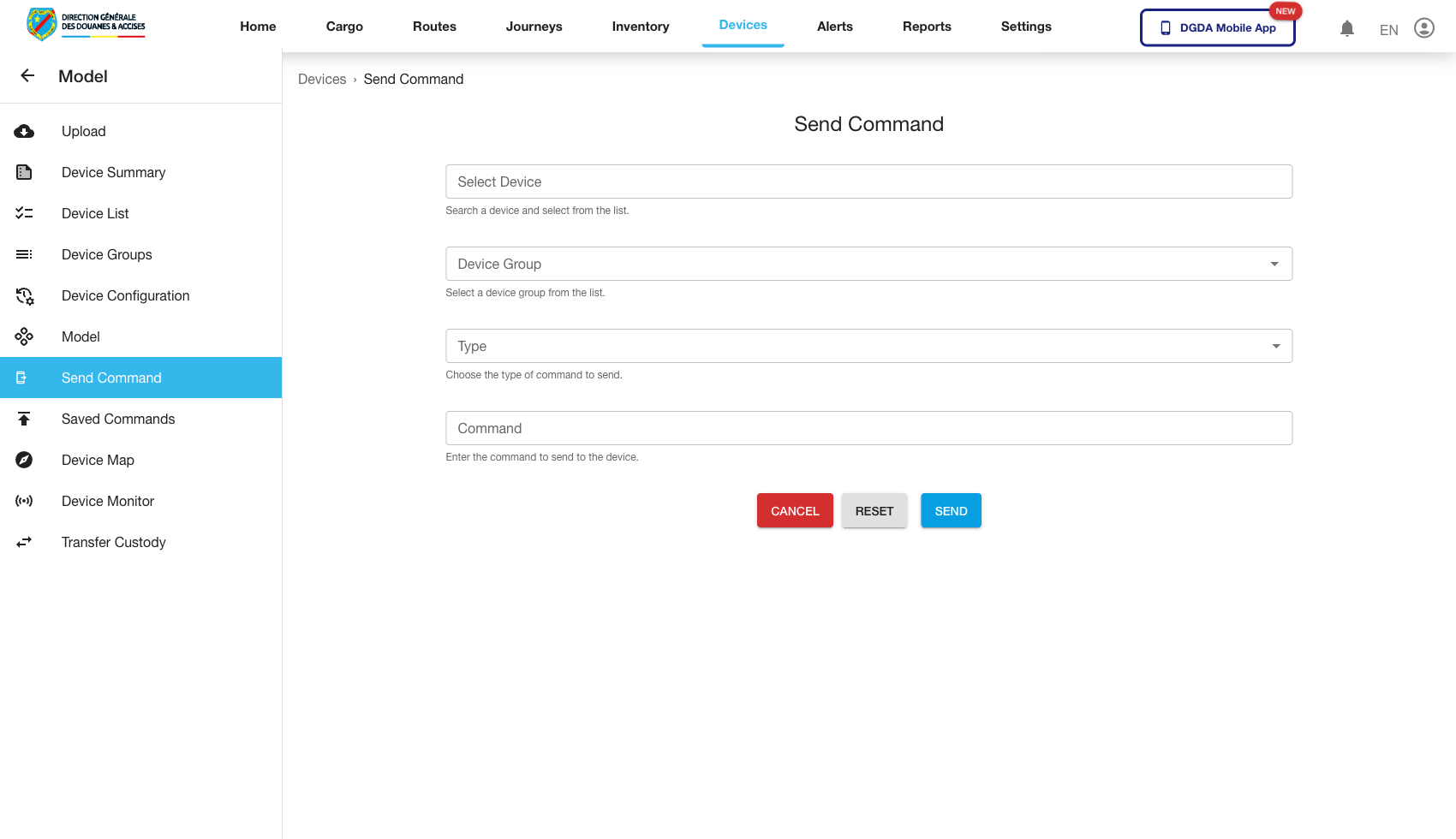 Device - Send Command